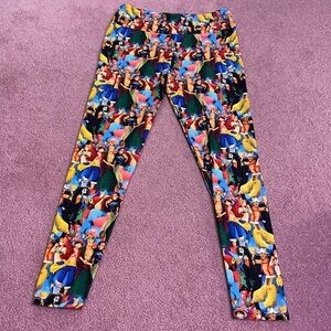 One Piece Print Leggings with pockets